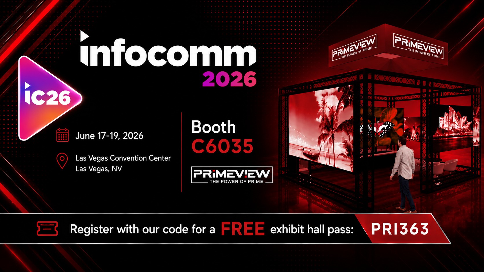 Website Banner – InfoComm 2026